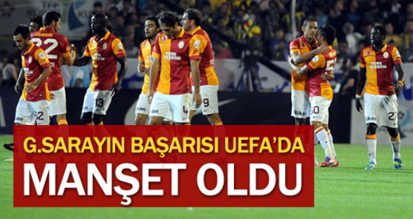 Galatasaray'n baars UEFA'da